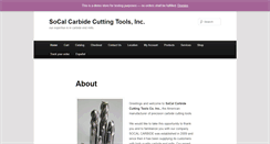 Desktop Screenshot of en.socalcarbide.com